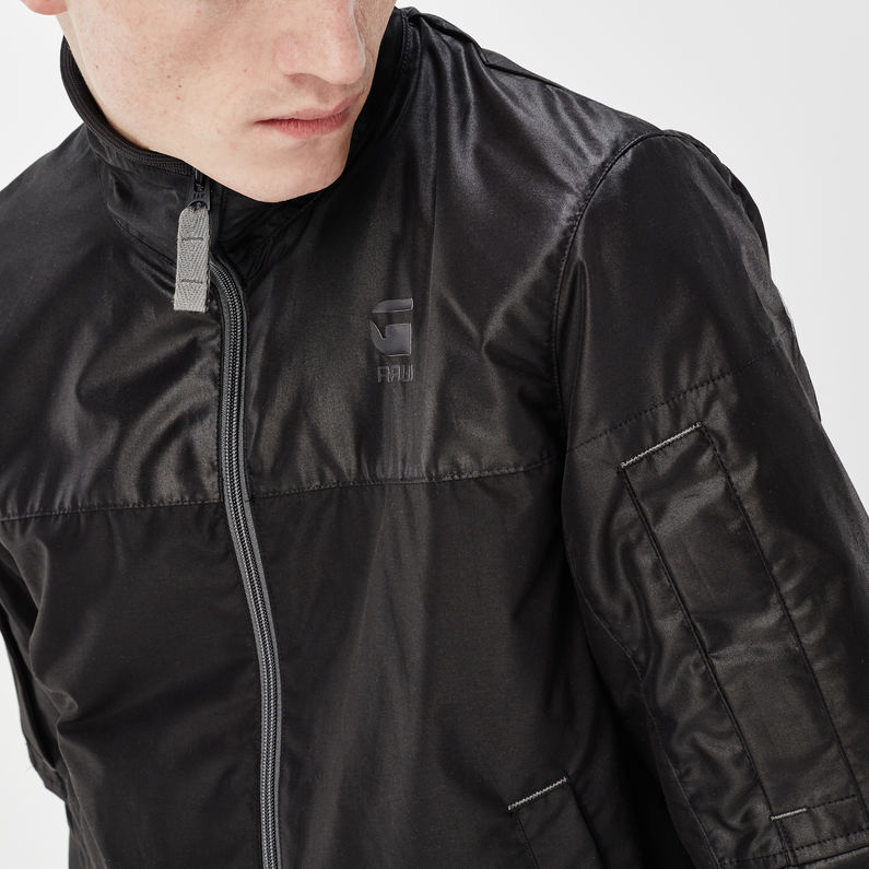 G-Star RAW® Nancor Vest Black detail shot