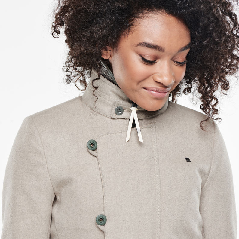 Minor sb wool coat g star top
