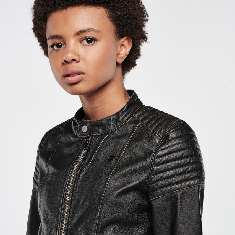 G star leather jacket discount