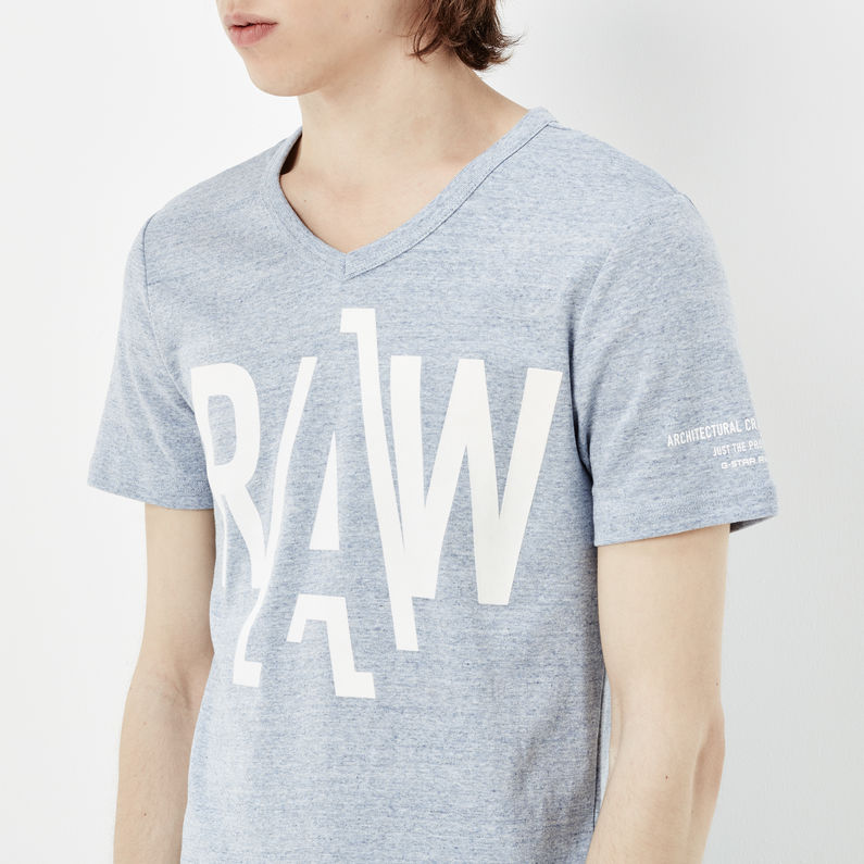 G-Star RAW® Fuler T-shirt Lichtblauw