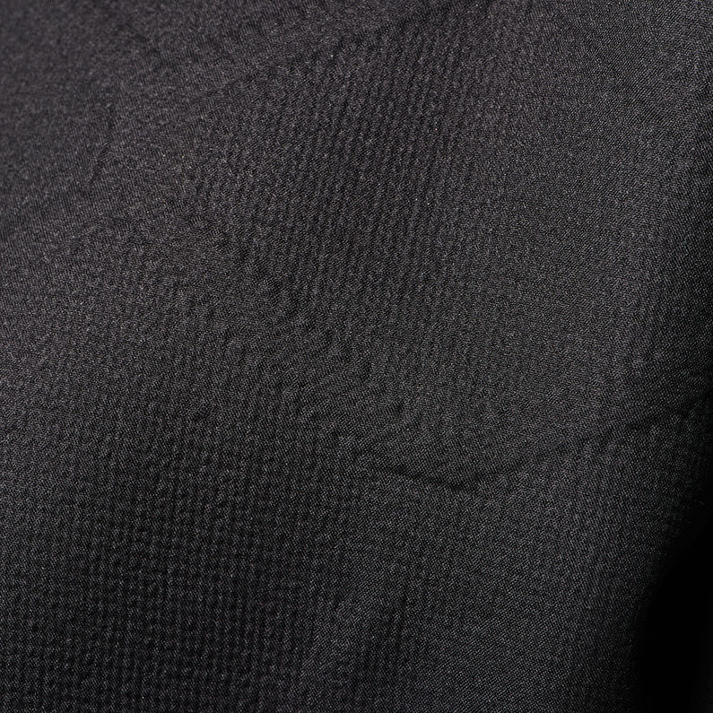 black knitted hooded cardigan