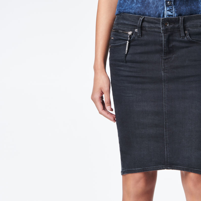 G-Star RAW® New Midge Sculpted Super Slim Skirt Dark blue