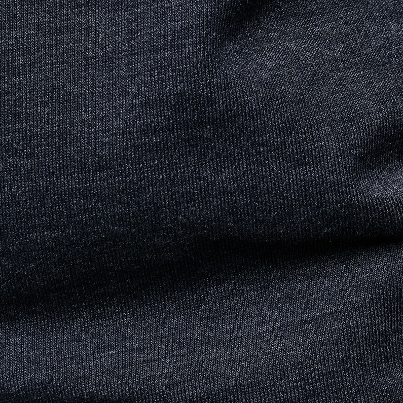 G-Star RAW® RAW for the Oceans - Occotis Circle Sweatshirt Bleu foncé fabric shot
