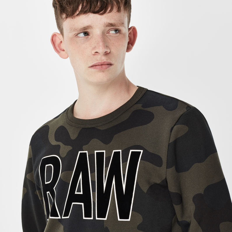 G-Star RAW® Sicha Sweater Meerkleurig detail shot