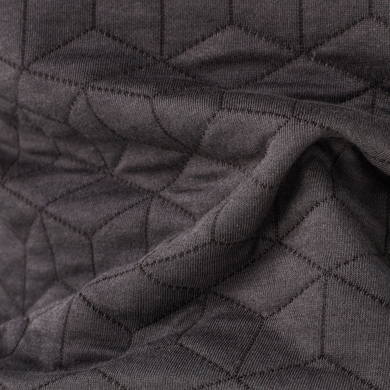 G-Star RAW® Warscha Cropped Sweater Grijs fabric shot