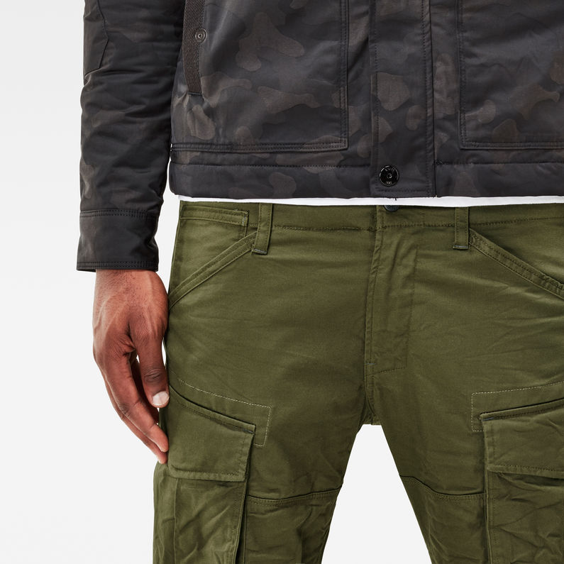 G-Star RAW® Rovic Slim Pants Green detail shot