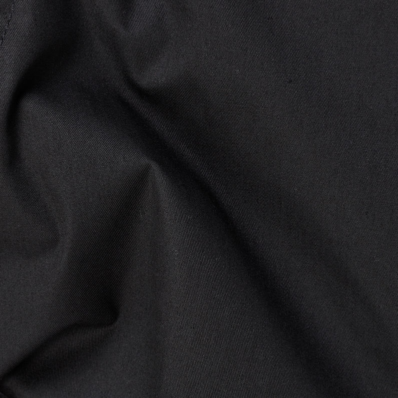 G-Star RAW® Vodan Long Field Jacket Noir fabric shot