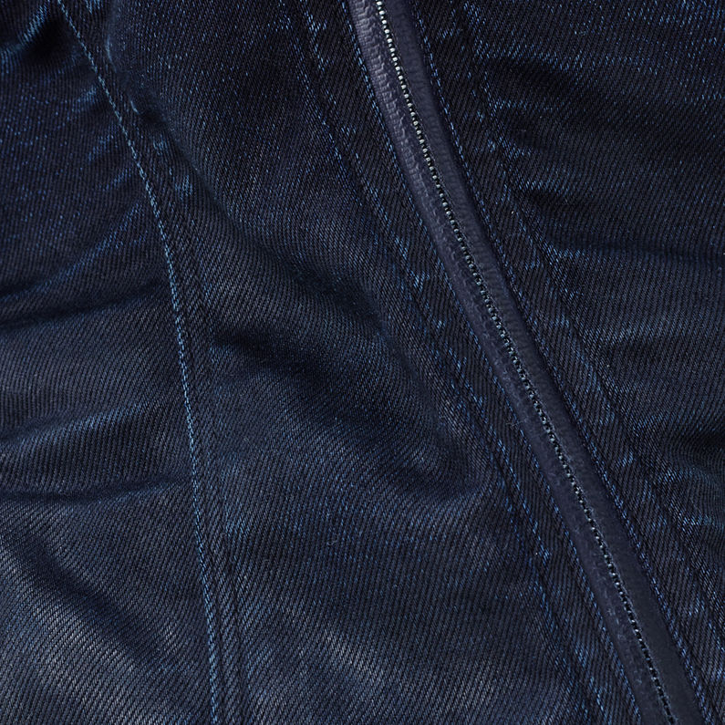 G-Star RAW® Lynn Slim Jacket Azul oscuro fabric shot