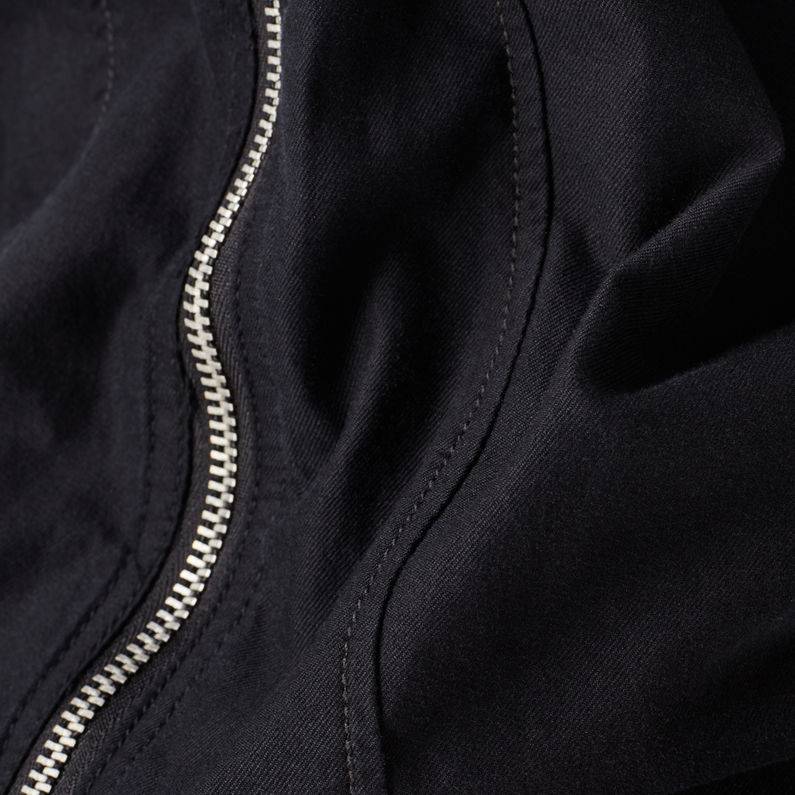 G-Star RAW® RAW Utility Zip Boilersuit Black fabric shot