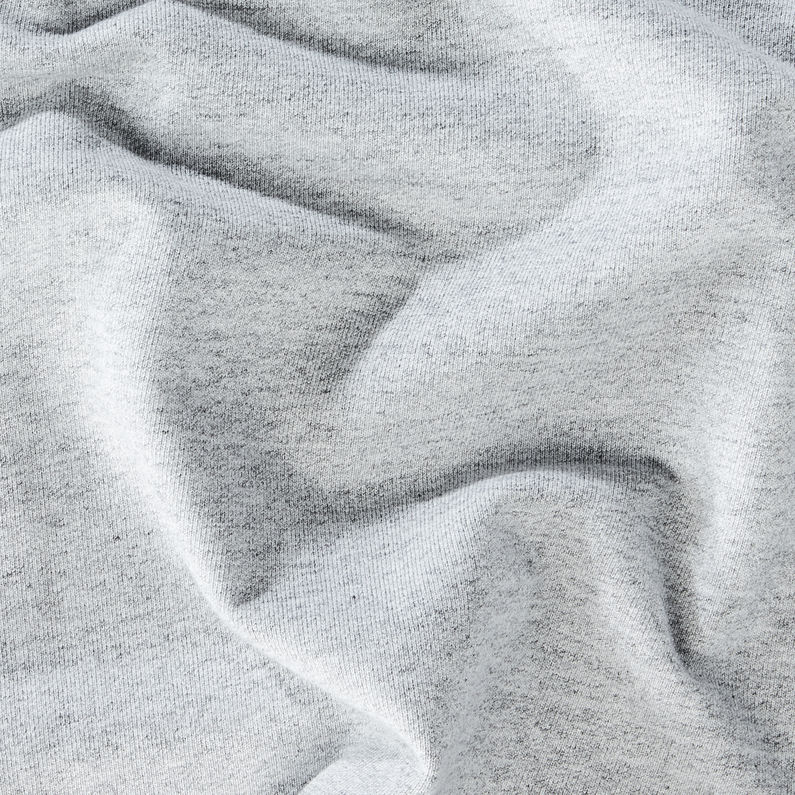Marc Newson Leather Patch Sweater | Grey Heather | G-Star RAW®