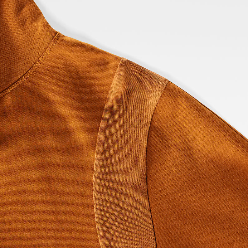 G-Star RAW® Marc Newson Hooded Sweater Braun detail shot