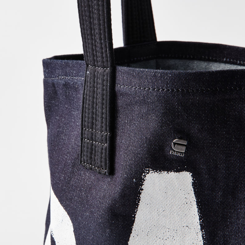 G-Star RAW® Zetja Shopper Bleu foncé inside view