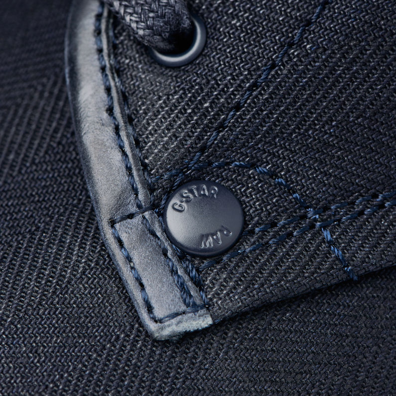 G-Star RAW® Dock Laced Shoes Dark blue fabric shot