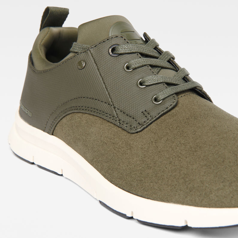 G-Star RAW® Aver Sneakers Green detail shot