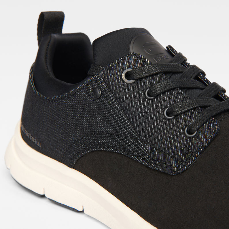 G-STAR® Aver Sneakers Black detail shot