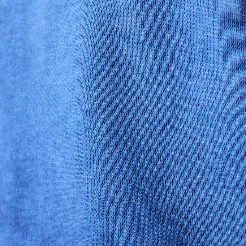 G-Star RAW® Batt Hooded Sweater Bleu moyen fabric shot