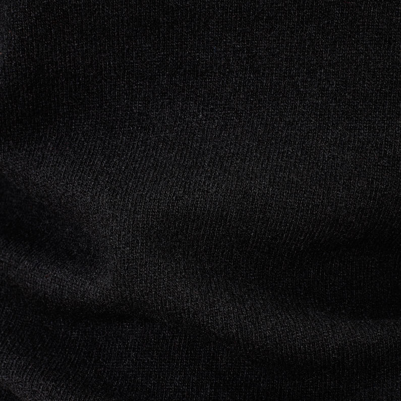 G-Star RAW® Core Knit Negro fabric shot