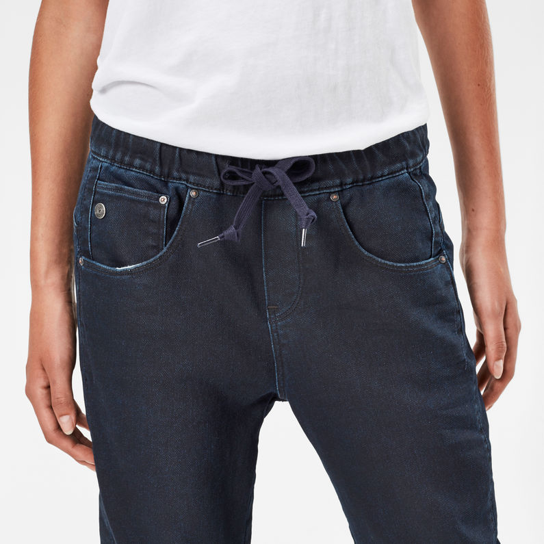 G-STAR® Arc 3D Sport Low Waist Boyfriend Pants Mittelblau detail shot