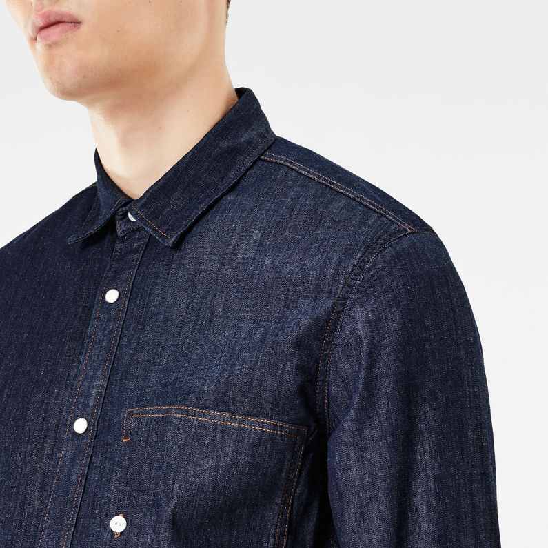 G-STAR® Stalt Denim Shirt Dunkelblau