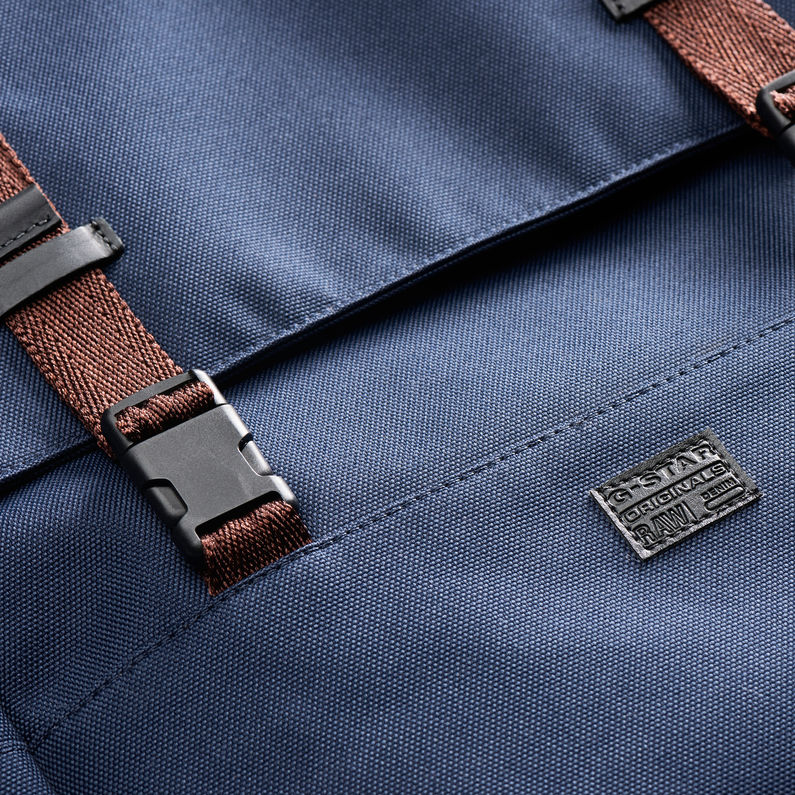 G-Star RAW® Estan Toploader Backpack Medium blue inside view