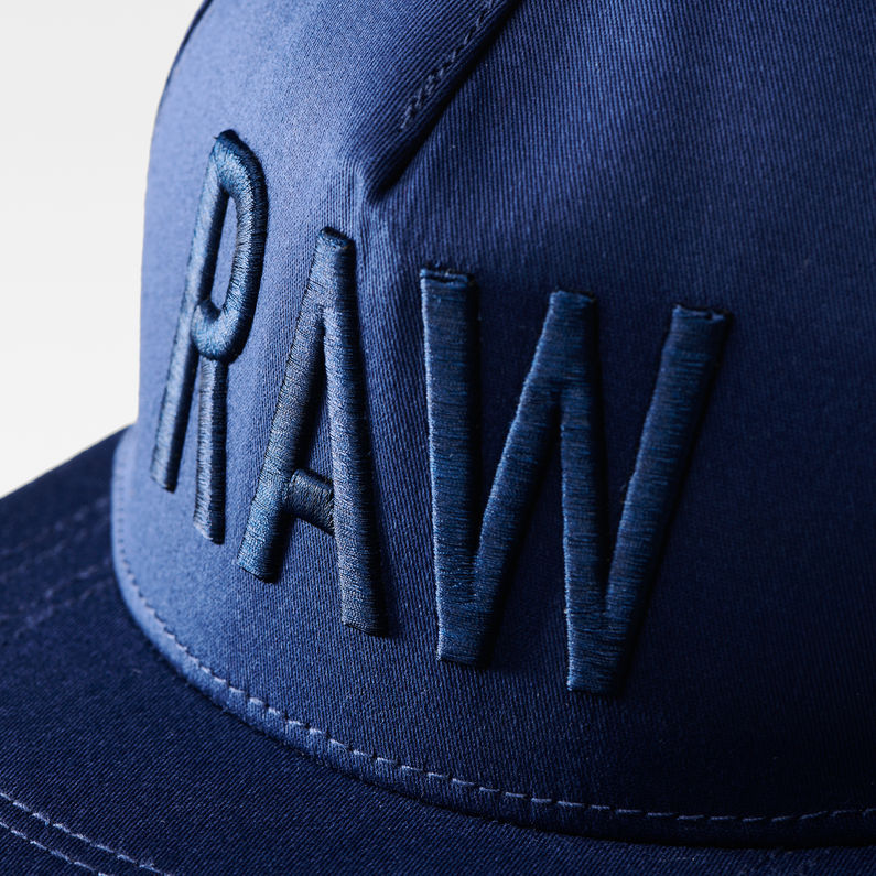 G-Star RAW® Obaruh Snapback Cap Bleu foncé
