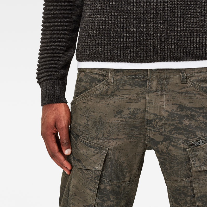 tapered cuffed pants