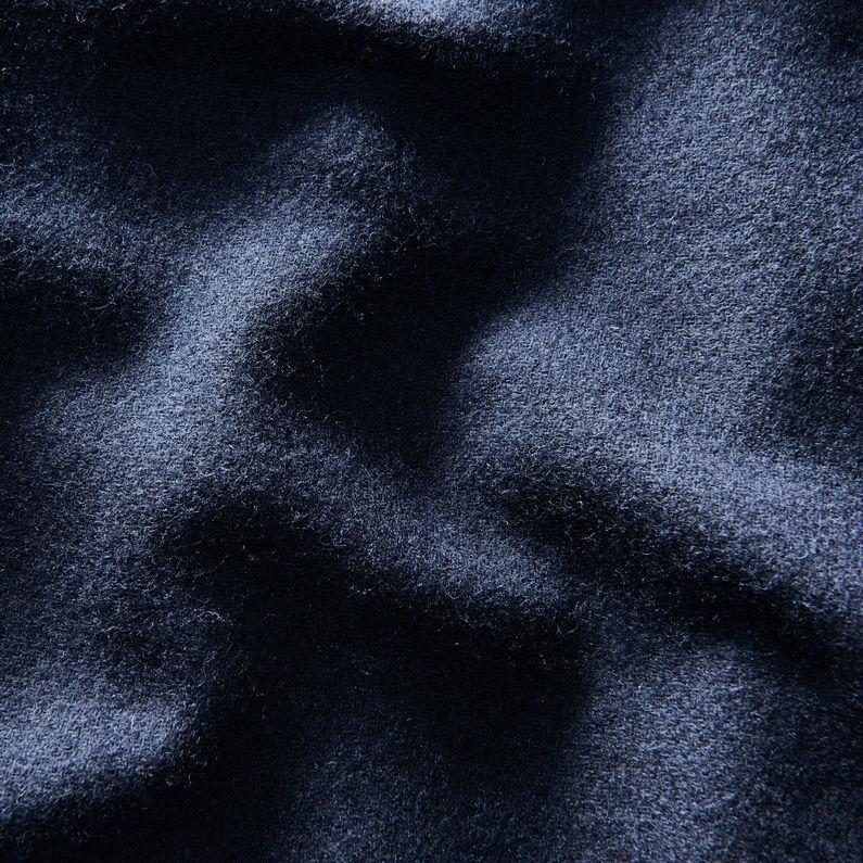 G-STAR® Bronson Plissee Skirt Dark blue fabric shot