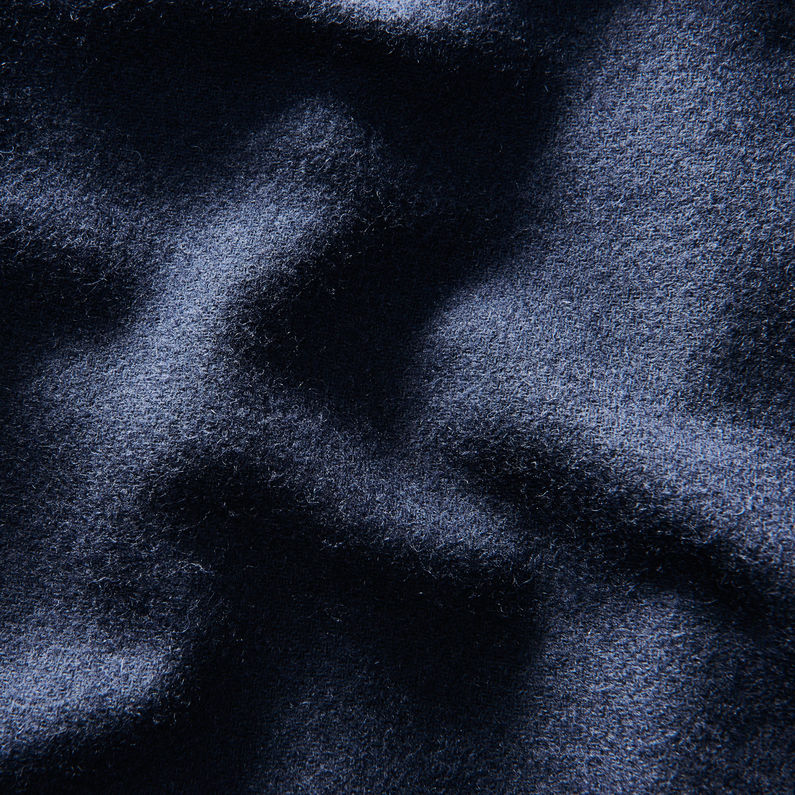 G-Star RAW® Bronson Plissee Skirt Azul oscuro fabric shot