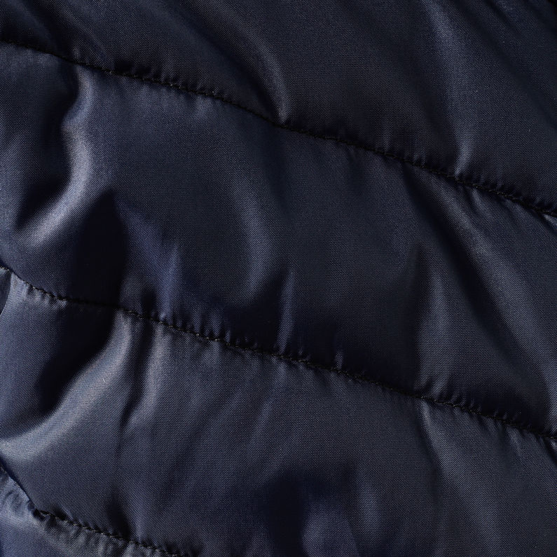 G-Star RAW® Meefic Bomber Overshirt Dark blue fabric shot