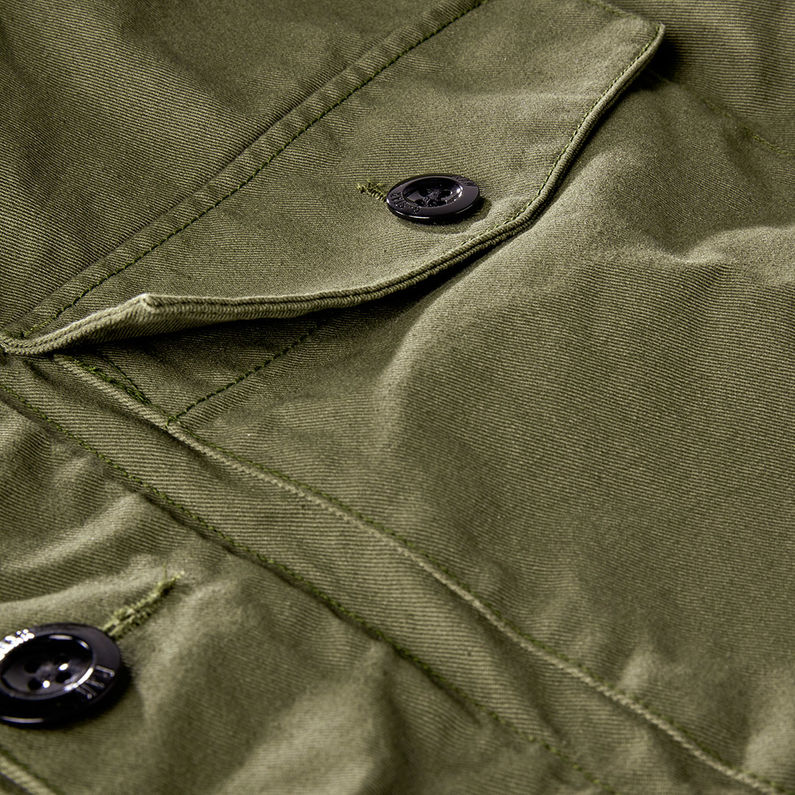 G-Star RAW® Aefon Jacket Vert fabric shot