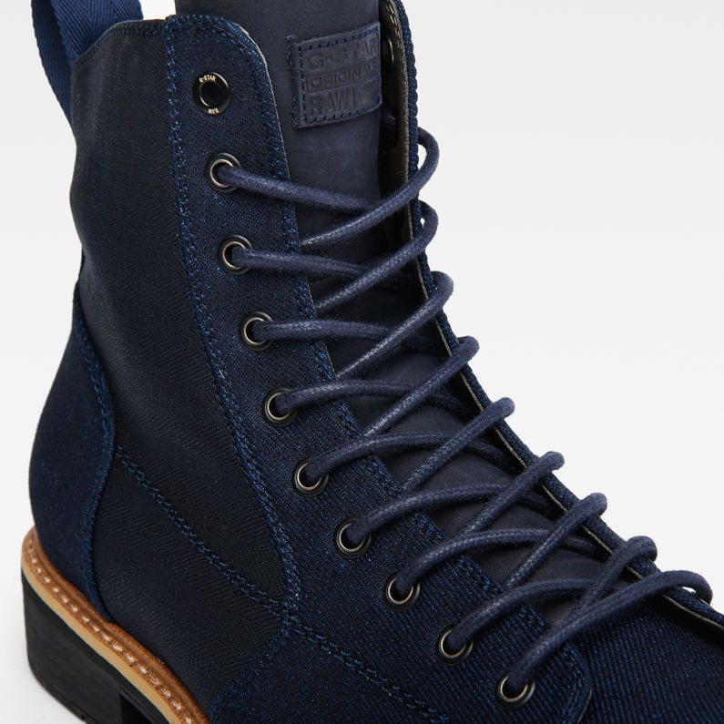 G-STAR® Roofer Boots Azul oscuro detail