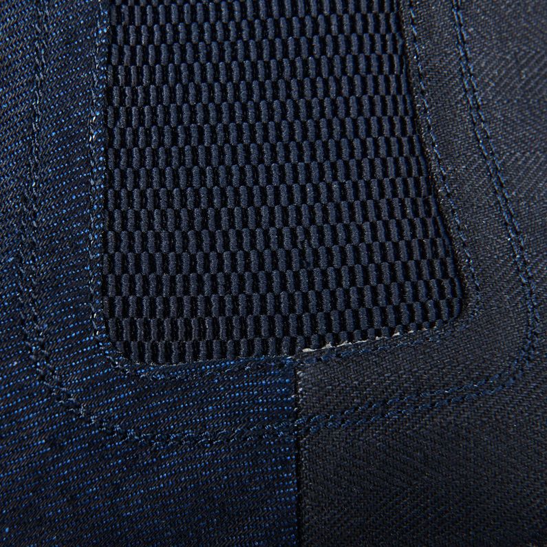 G-Star RAW® Frock Denim Chelsea Boots Azul oscuro fabric shot