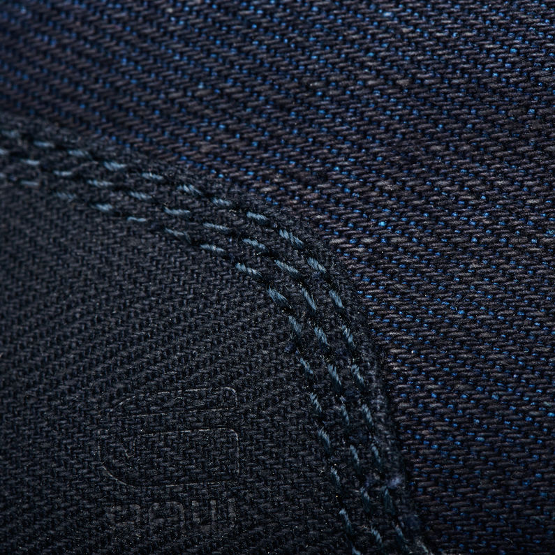 G-Star RAW® Thec Denim Sneakers Bleu foncé fabric shot