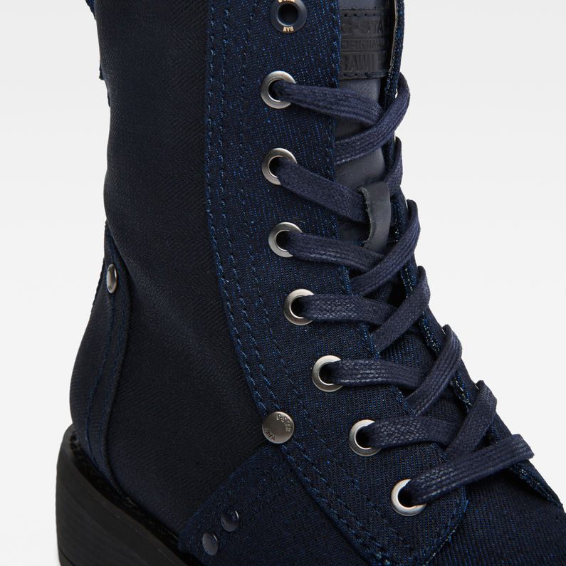 G-Star RAW® Labor Boots Bleu foncé detail