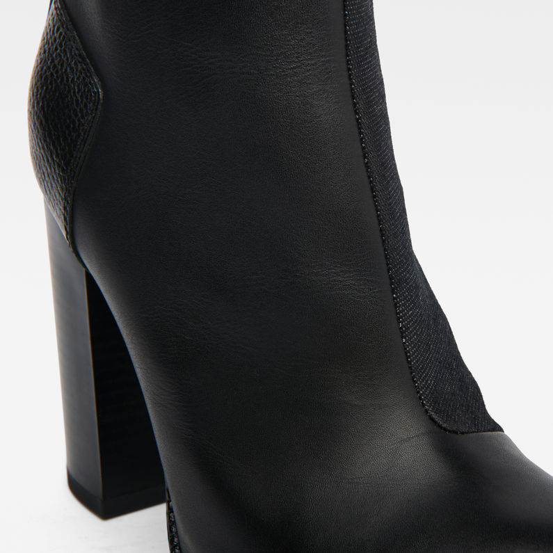 G-STAR® Cryla Zip Boots Noir detail
