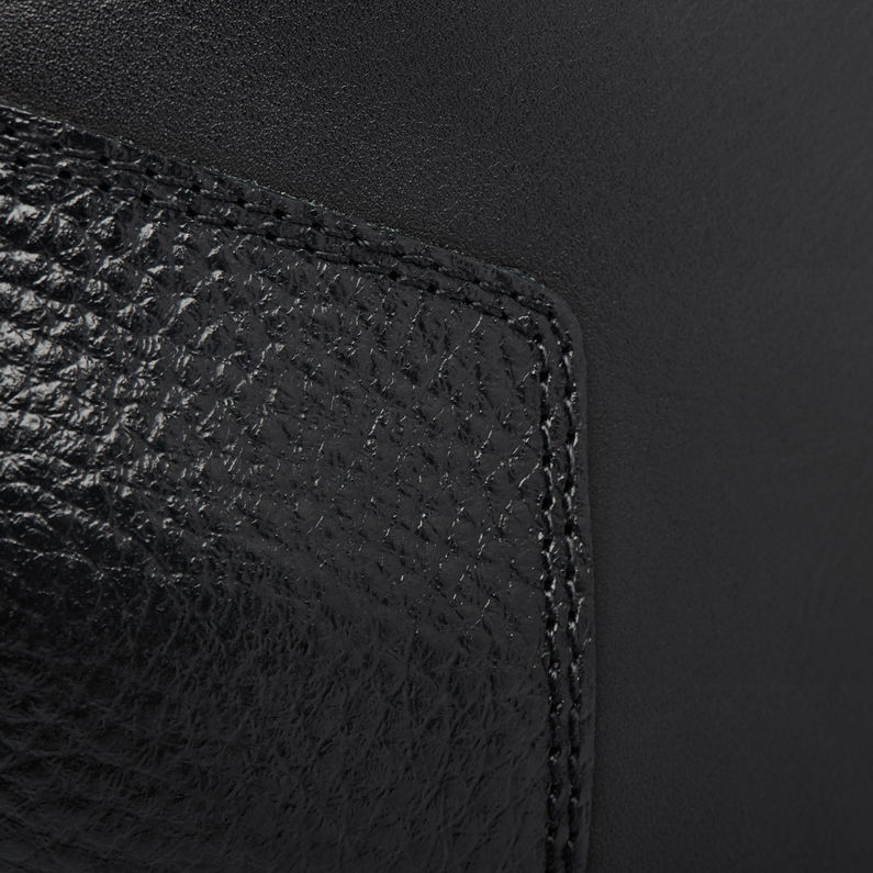 G-STAR® Cryla Zip Boots Noir fabric shot