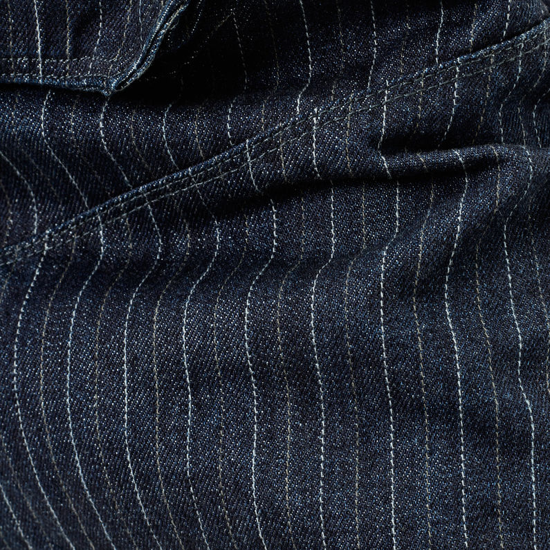 G-STAR® 5621 Pouch A-line High Waist Skirt Donkerblauw fabric shot