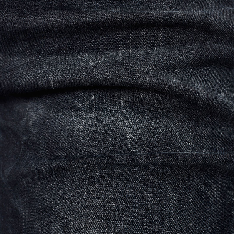 G-Star RAW® MT Lynn Zip Grip Mid Waist Skinny Jeans Dunkelblau fabric shot