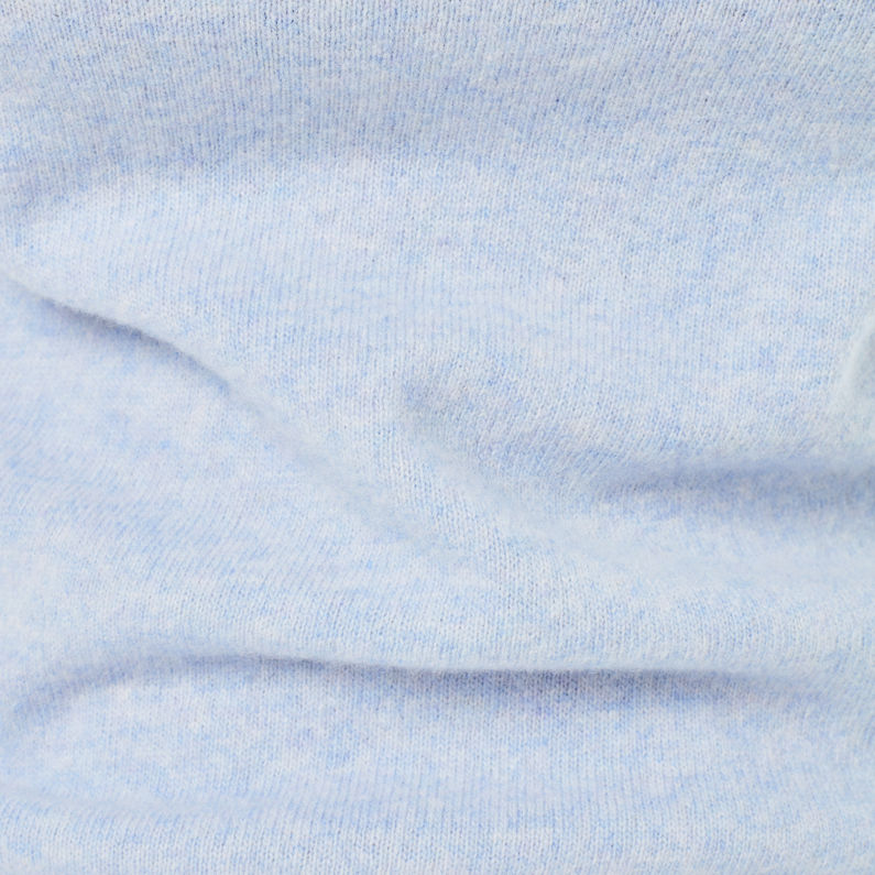 G-Star RAW® Core Knit Pullover Bleu foncé fabric shot