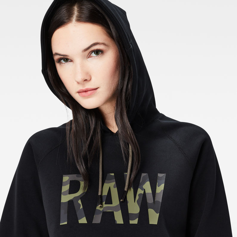 G-Star RAW® Sitan Straight Hooded Sweater Andere detail shot