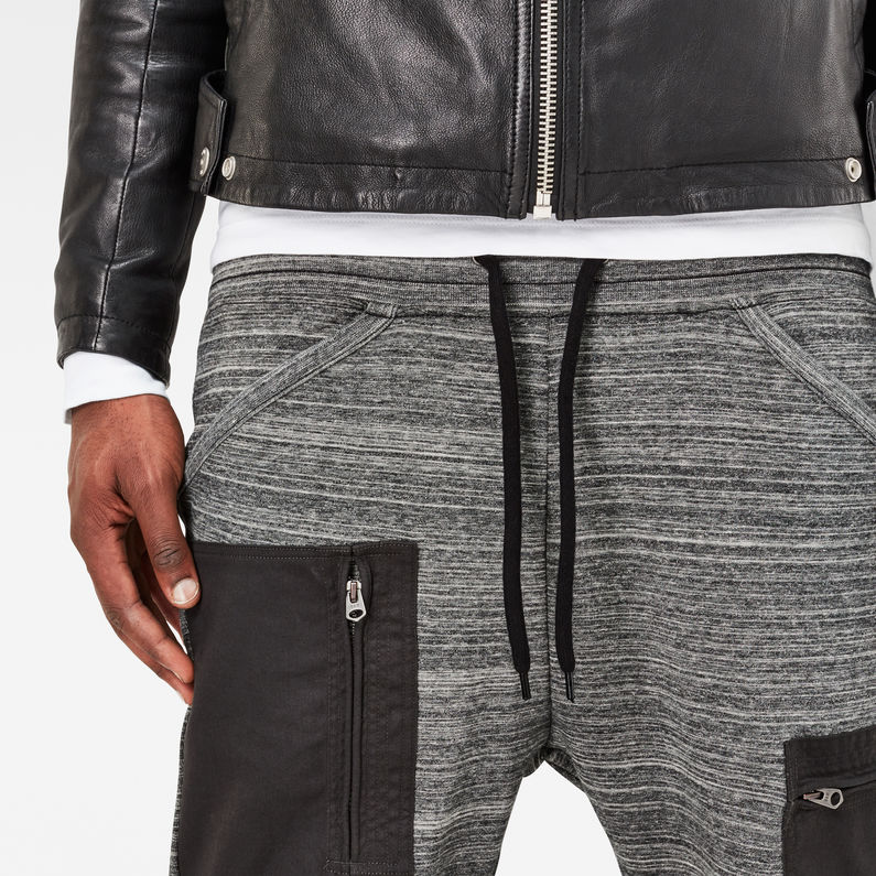 tapered sweat shorts