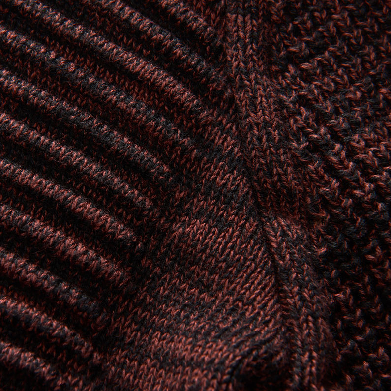 G-Star RAW® Suzaki Turtle Knit Black detail shot