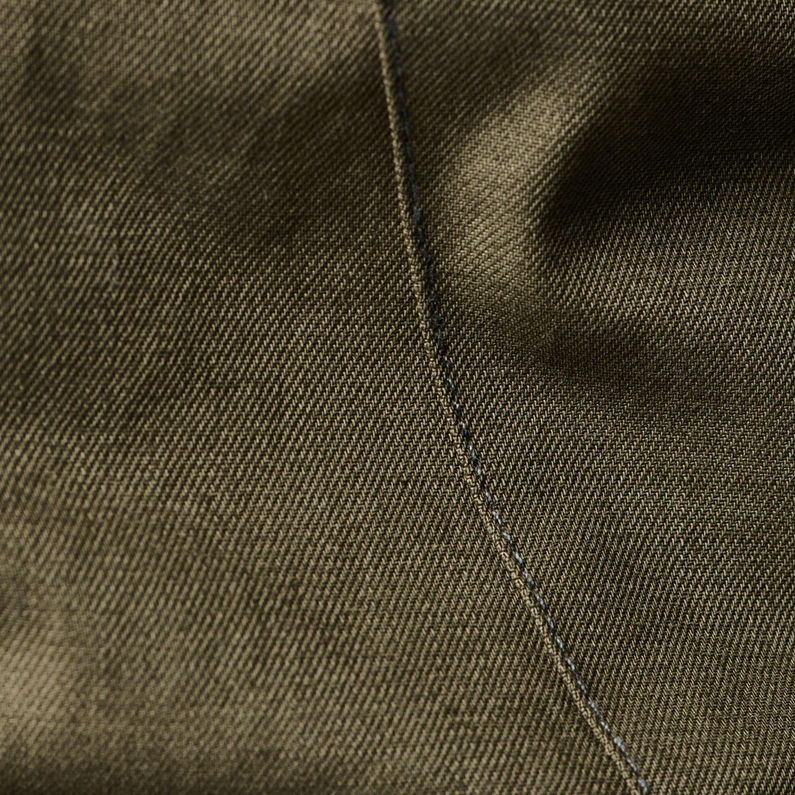 G-STAR® Duty Hooded Relaxed Parka Grün fabric shot