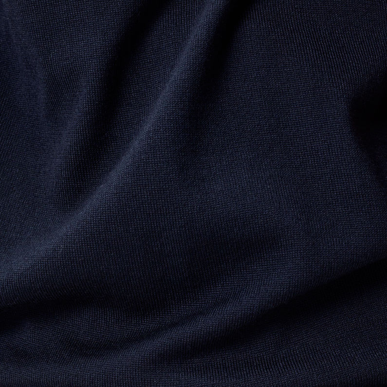 G-Star RAW® Core Knit Bleu foncé fabric shot