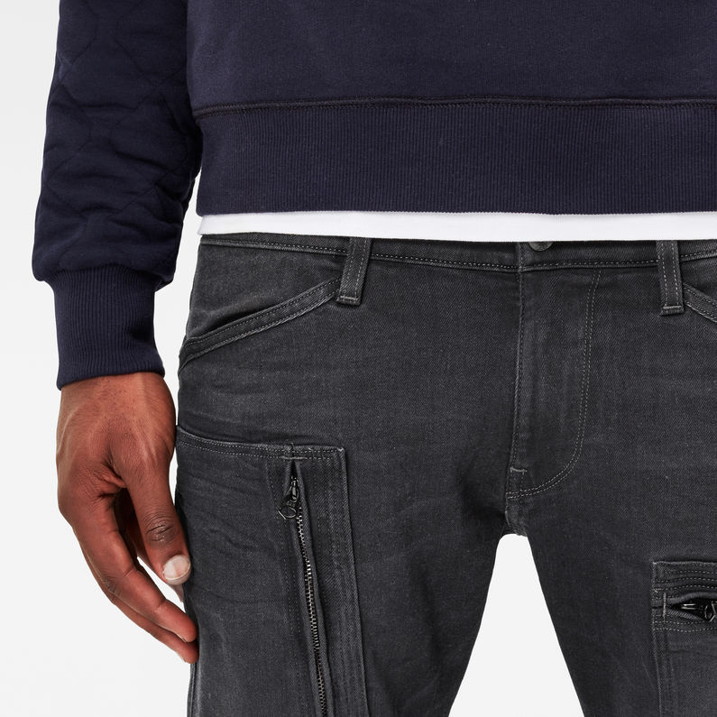 G-STAR® Powel Super Slim Cargo Pants ダークブルー detail shot