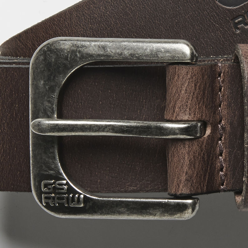 G-STAR® Zed Belt Brun fabric shot