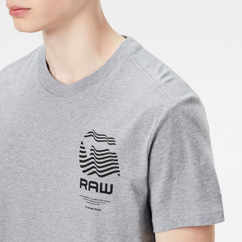G-Star RAW® Stoor-S Regular Fit T-Shirt Gris