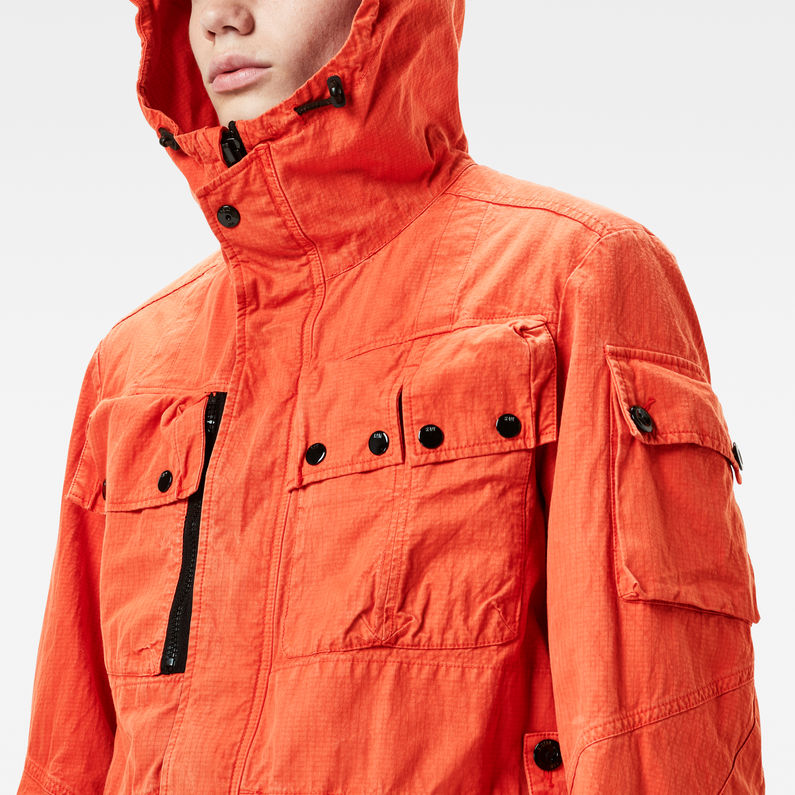 g star orange jacket