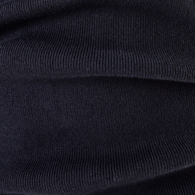 G-Star RAW® Exly Slim Knit Dress Azul intermedio fabric shot