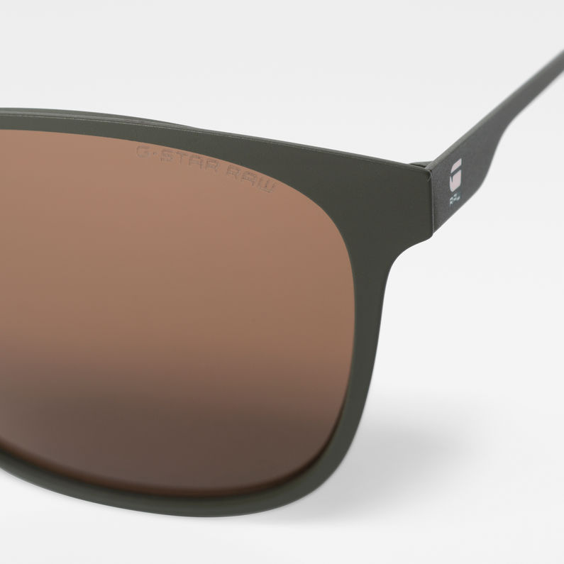 G-Star RAW® GSRD Flat Metal Marek Sunglasses Vert